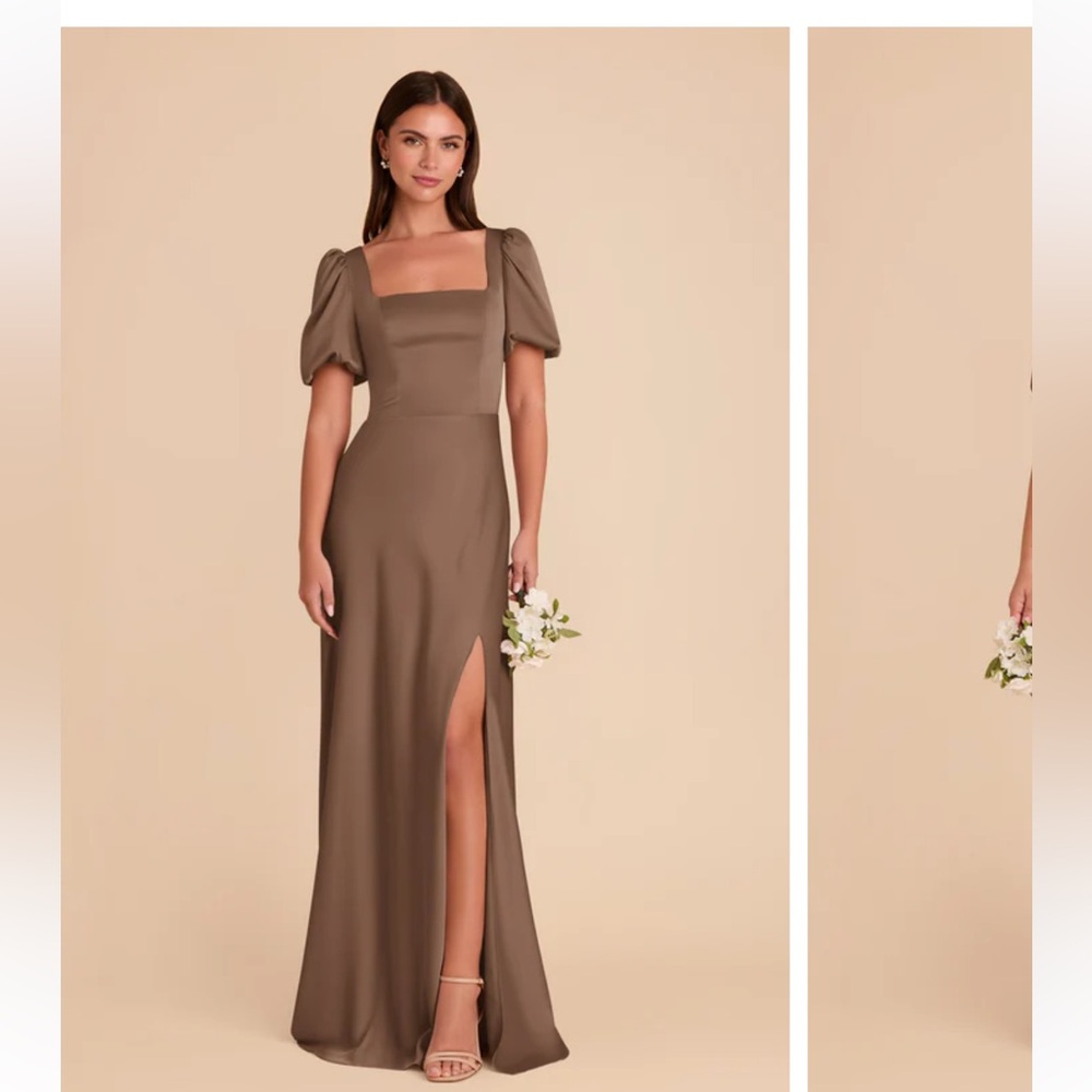 Birdy Grey Mocha Brown Maxi Dress